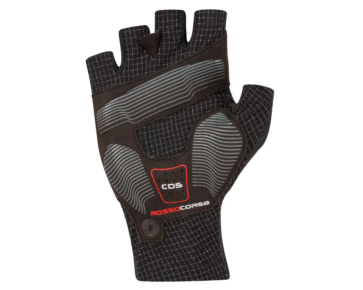 Castelli Rosso Corsa Pro Gloves (Silver Grey) (M) - view 2